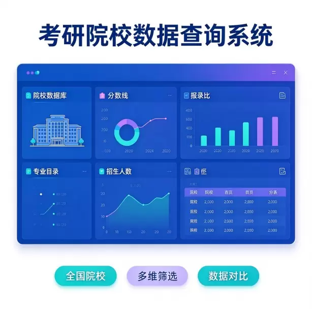 考研院校数据查询系统